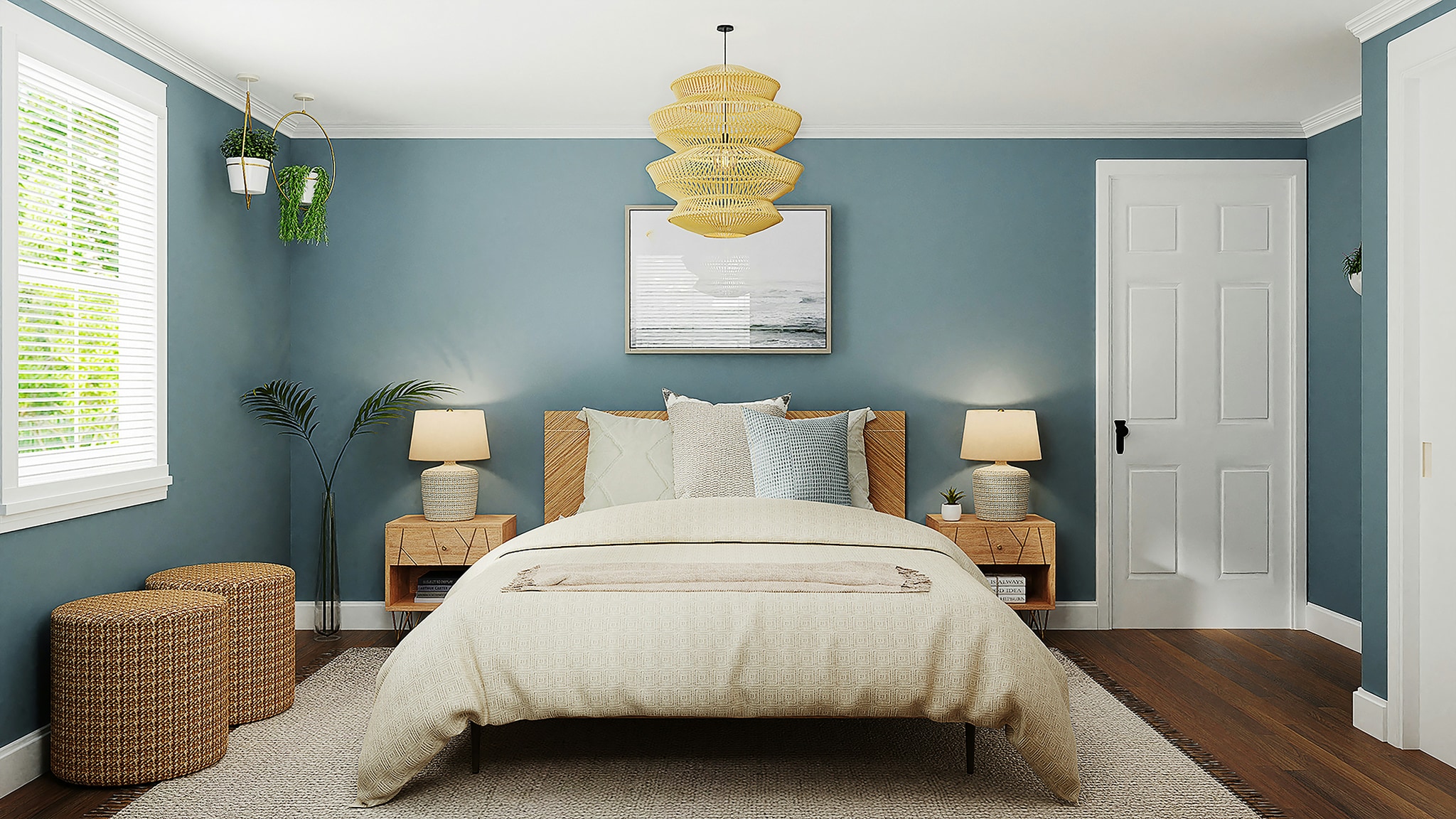 Bedroom — Master suite reset — dust cleared, linen refreshed, spotless finish.